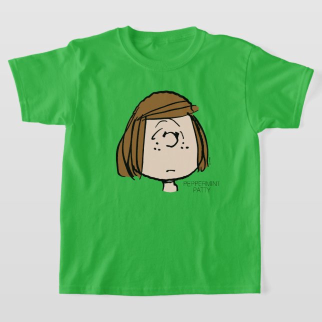 T-shirt cacahuètes | Peppermenthe Patty Face confuse (Poser)