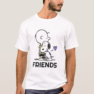 T-shirt cacahuètes Saint Valentin Charlie Brown & Snoo