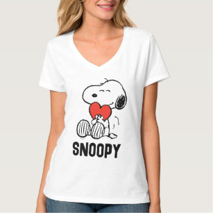 T-shirt cacahuètes   Saint Valentin   Snoopy Heart Hug