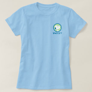 T-shirt cacahuètes   Snoopy Blue Deco Dreams