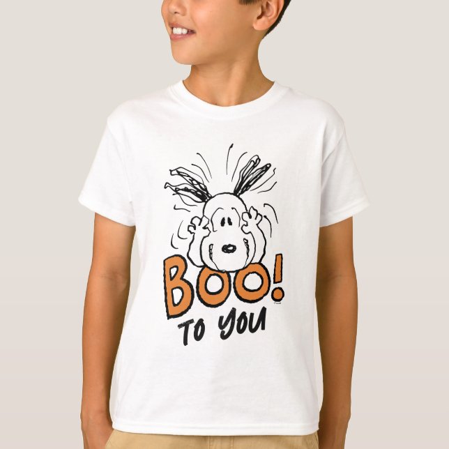 T-shirt cacahuètes | Snoopy Boo (Devant)