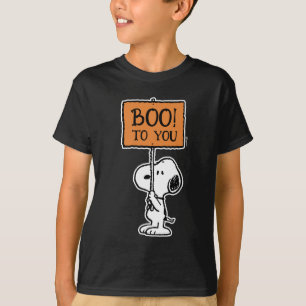 T-shirt cacahuètes Snoopy Boo !