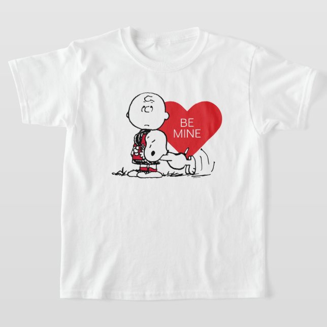 T-shirt cacahuètes | Snoopy & Charlie Brown Valentine (Poser)