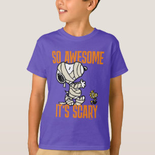 T-shirt cacahuètes   Snoopy et Woodstock Mummies