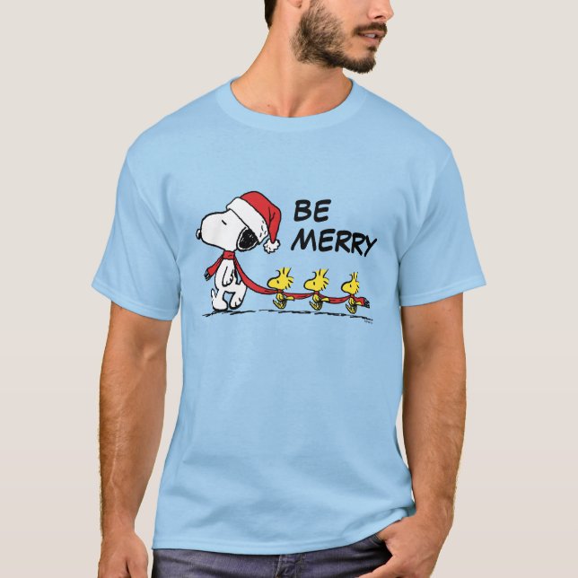 T-shirt cacahuètes | Snoopy & Friends Winter Scarf (Devant)