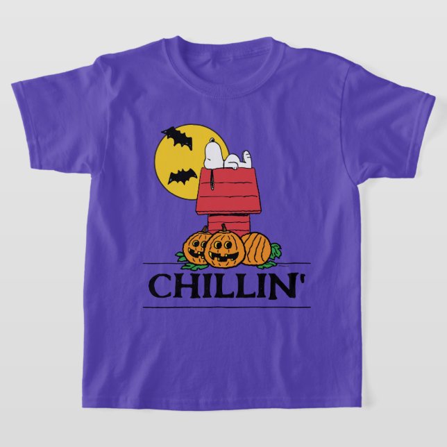 T-shirt cacahuètes | Snoopy Halloween Doghouse (Poser)