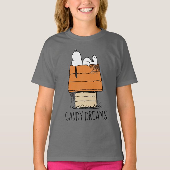 T-shirt cacahuètes | Snoopy Halloween Nap (Devant)