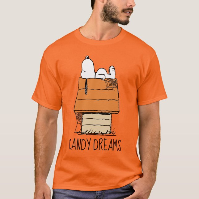 T-shirt cacahuètes | Snoopy Halloween Nap (Devant)