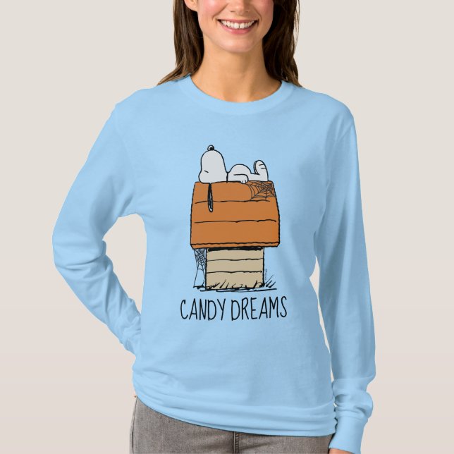 T-shirt cacahuètes | Snoopy Halloween Nap (Devant)