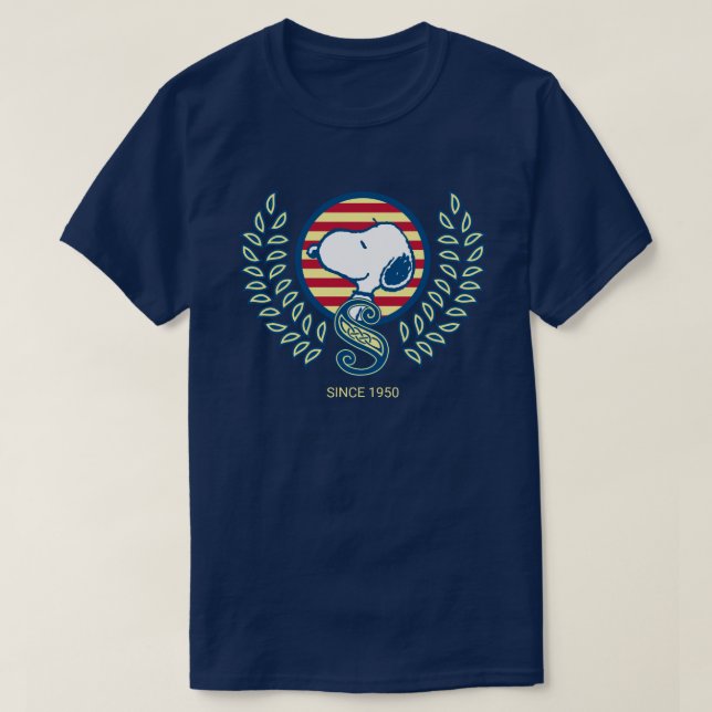 T-shirt cacahuètes | Snoopy Heraldry (Design devant)