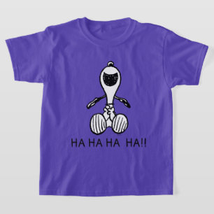 T-shirt cacahuètes   Snoopy Laughs