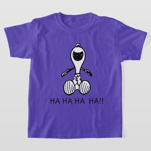T-shirt cacahuètes | Snoopy Laughs (Poser)