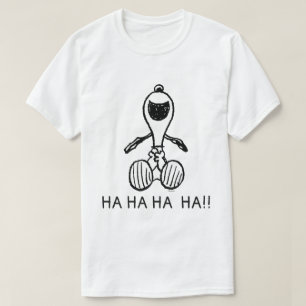T-shirt cacahuètes   Snoopy Laughs