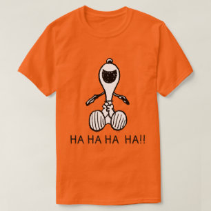 T-shirt cacahuètes   Snoopy Laughs