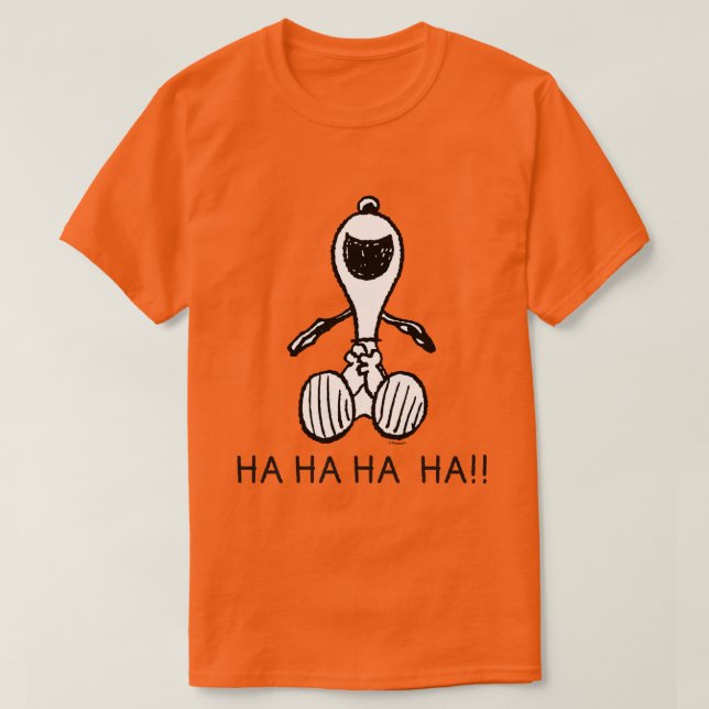 T-shirt cacahuètes | Snoopy Laughs (Design devant)