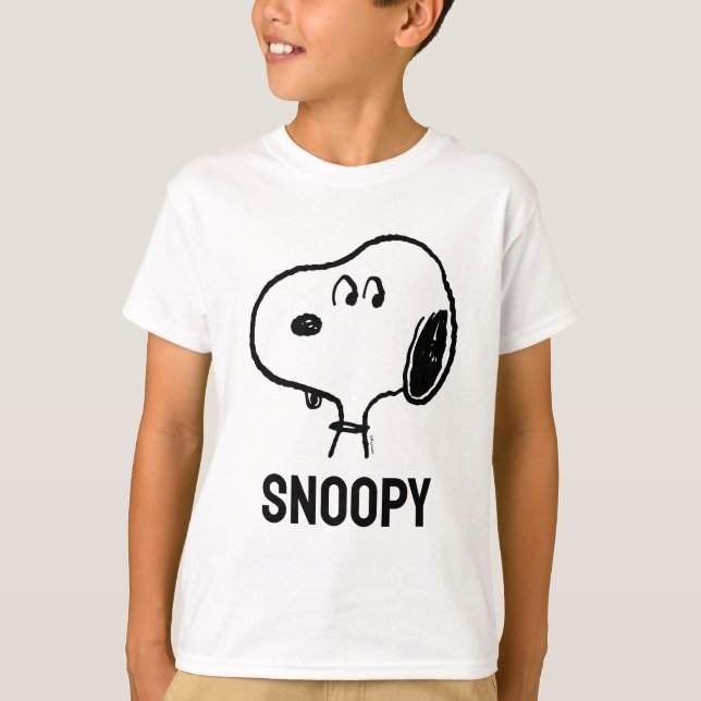 T-shirt cacahuètes | Snoopy Looks (Devant)