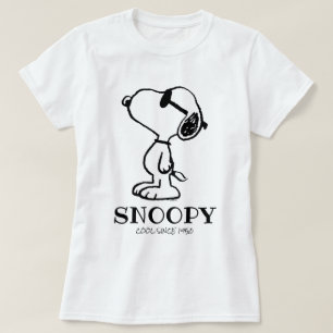 T-shirt cacahuètes Snoopy Lunettes de soleil Ponder