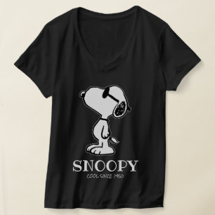 T-shirt cacahuètes   Snoopy Lunettes de soleil Ponder