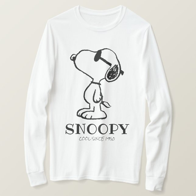 T-shirt cacahuètes | Snoopy Lunettes de soleil Ponder (Design devant)