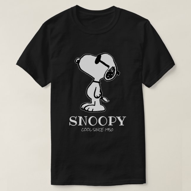 T-shirt cacahuètes | Snoopy Lunettes de soleil Ponder (Design devant)