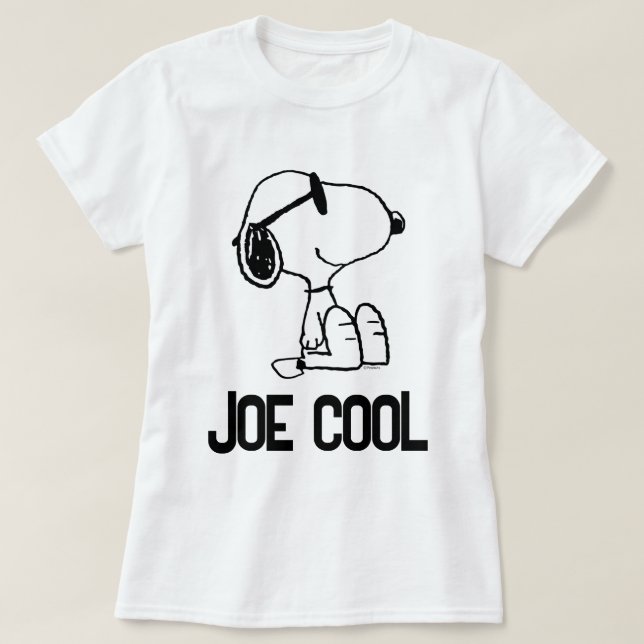 T-shirt cacahuètes | Snoopy Lunettes de soleil Smile (Design devant)