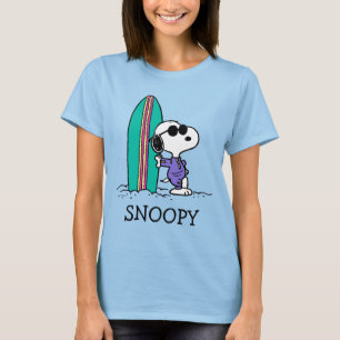 T-shirt cacahuètes Snoopy Ocean High Tide