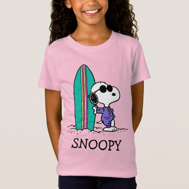 T-Shirt cacahuètes | Snoopy Ocean High Tide (Devant)
