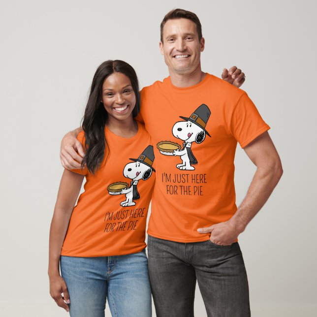T-shirt cacahuètes | Snoopy Pilgrim (Unisexe)