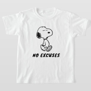 T-shirt cacahuètes   Snoopy Positive Walk