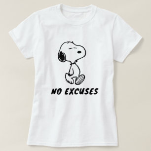 T-shirt cacahuètes   Snoopy Positive Walk