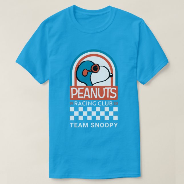 T-shirt cacahuètes | Snoopy Racing Club (Design devant)