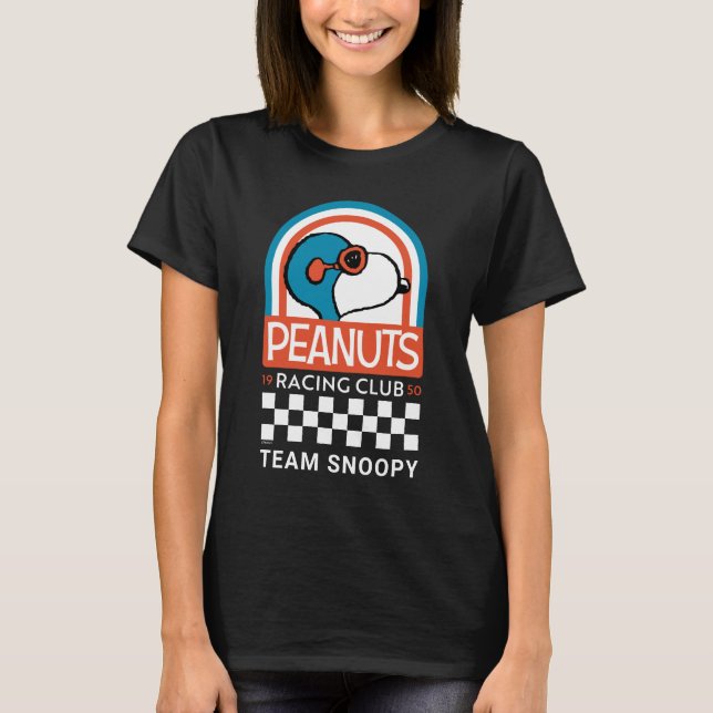 T-shirt cacahuètes | Snoopy Racing Club (Devant)