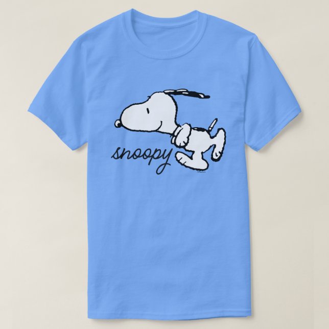 T-shirt cacahuètes | Snoopy Run (Design devant)