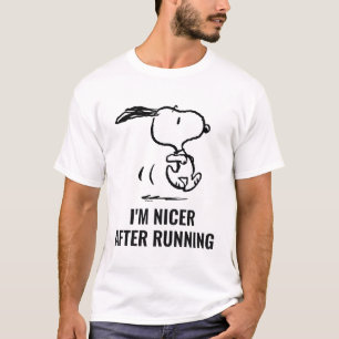 T-shirt cacahuètes   Snoopy Running