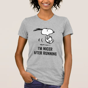 T-shirt cacahuètes   Snoopy Running