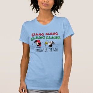 T-shirt cacahuètes   Snoopy Santa Claus & Lucy