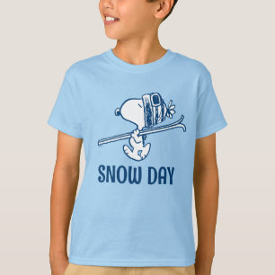 T-shirt cacahuètes   Snoopy Ski Trip