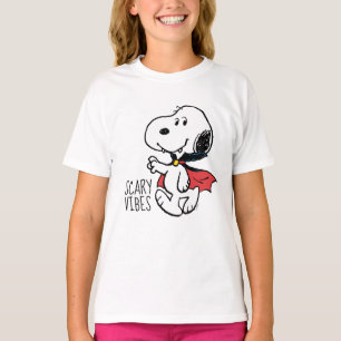 T-shirt cacahuètes   Snoopy Smiling Vampire