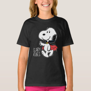 T-shirt cacahuètes   Snoopy Smiling Vampire