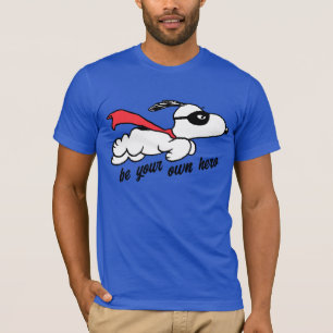 T-shirt cacahuètes Snoopy Super Hero