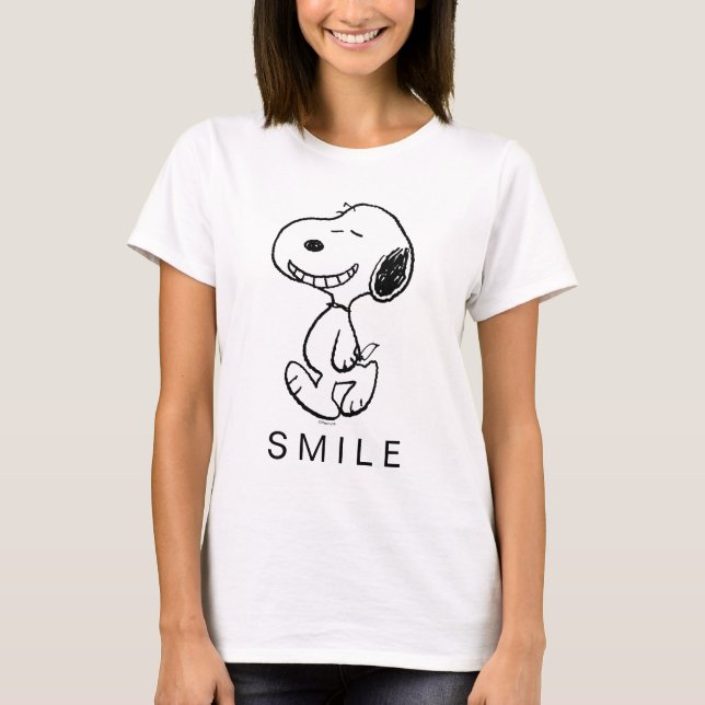 T-shirt cacahuètes | Snoopy Super Smile (Devant)