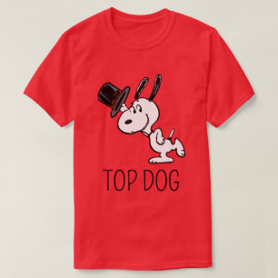 T-shirt cacahuètes   Snoopy Top Hat Dance