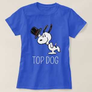 T-shirt cacahuètes   Snoopy Top Hat Dance