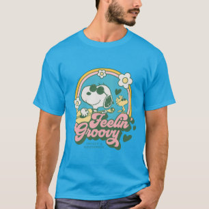 T-shirt cacahuètes   Snoopy & Woodstock Feelin' Super