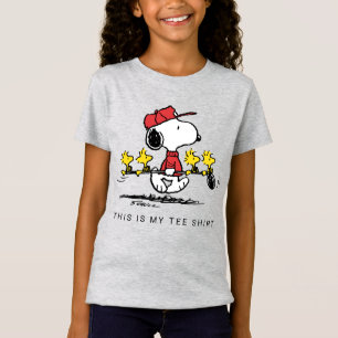 T-Shirt cacahuètes Snoopy, Woodstock & Friends Golf