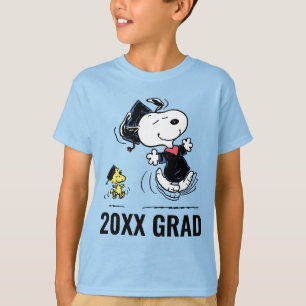 T-shirt cacahuètes   Snoopy & Woodstock Graduation