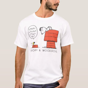 T-shirt cacahuètes   Snoopy & Woodstock Plongée sous-marin