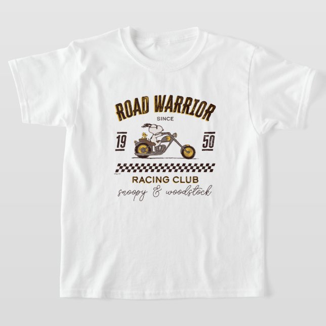 T-shirt cacahuètes | Snoopy & Woodstock Road Warriors (Poser)