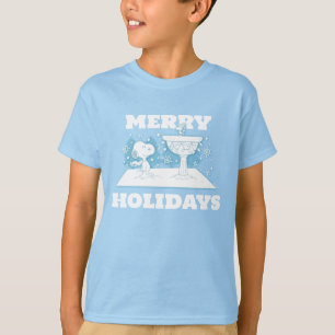 T-shirt cacahuètes   Snoopy & Woodstock Winter Wonderland