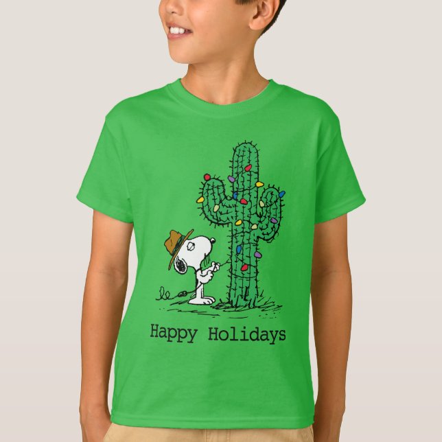 T-shirt cacahuètes | Spike's Holiday Cactus (Devant)